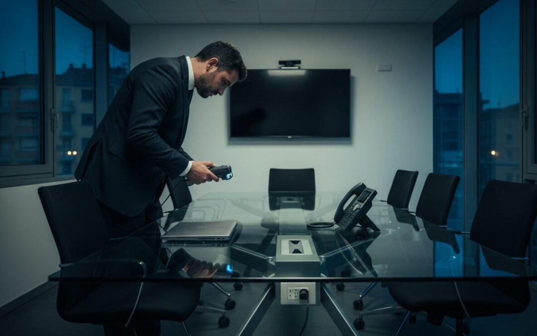 Quando richiedere una bonifica da microspie a Mestre e sentirti al sicuro